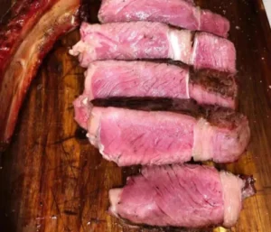 Click to view full screen Australian tomahawk steak, approximately 1.2 kg. photo review