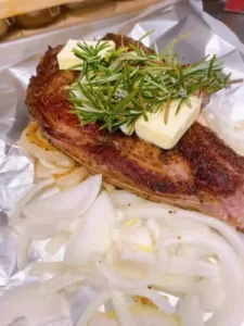 Click to view full screen Australian tomahawk steak, approximately 1.2 kg. photo review